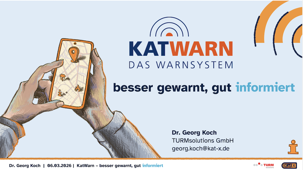 KatWarn - besser gewarnt gut informiert (KatCon Workshop Rückblick)