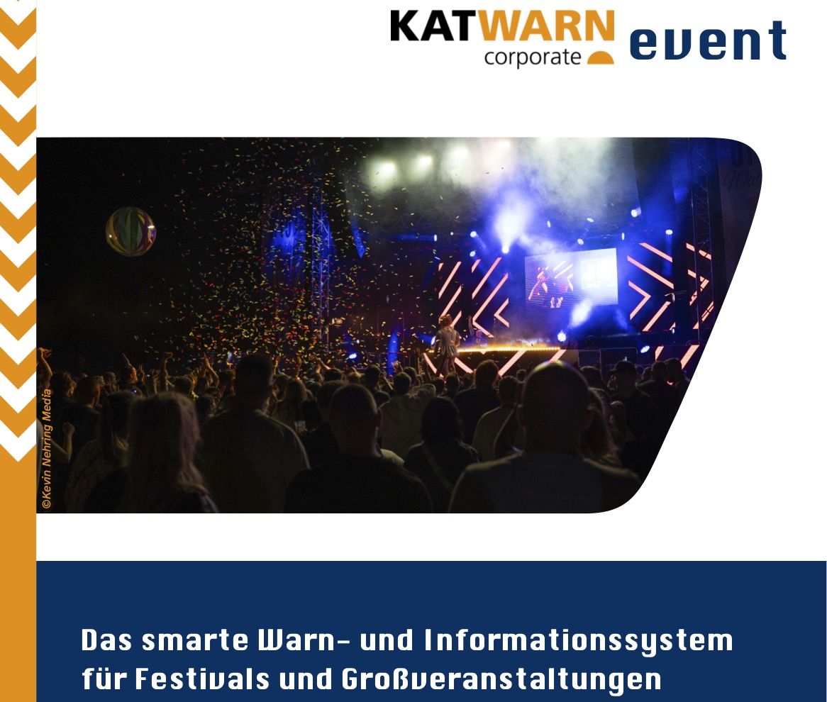 KatWarn event für Festivals und Großveranstaltungen